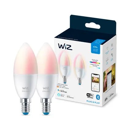 WIZ WFB C37 KAARS RGB 40W E14.