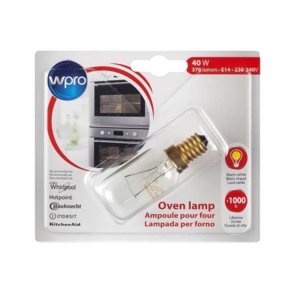 WPRO Wpro Ovenlamp E14 40W