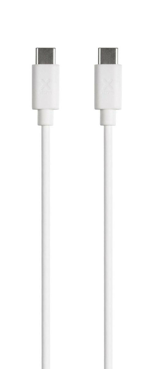 Xtorm Essential USB-C to USB-C Cable 1m - White - CE005.