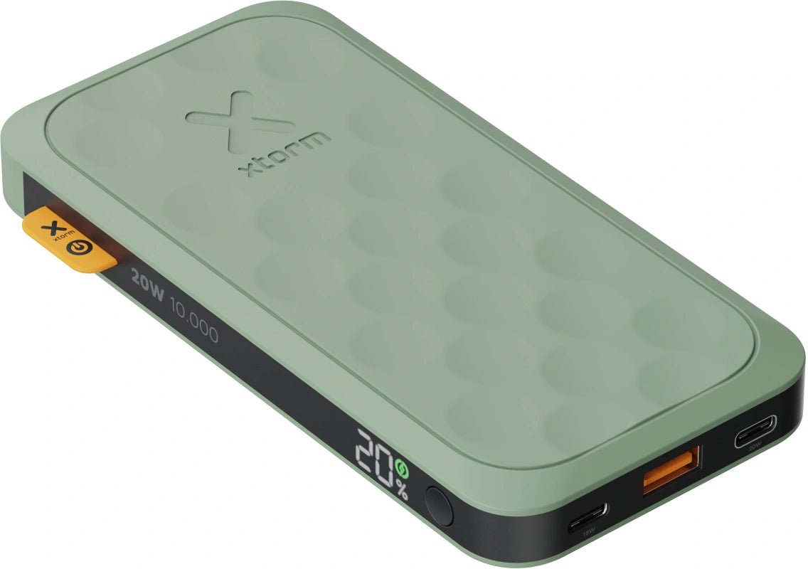 Xtorm 20W Fuel Series Powerbank 10.000 mAh - Green - FS5103.