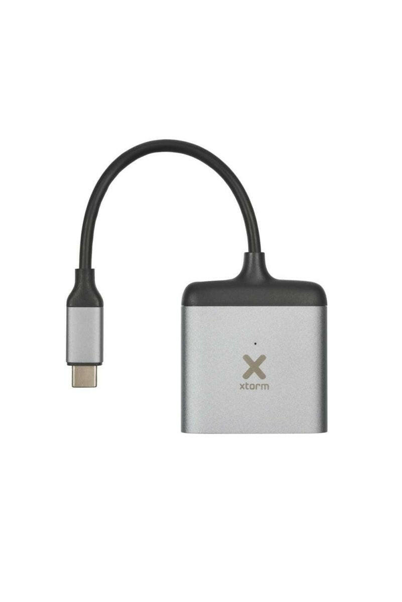 Xtorm USB naar USB-C Hub (grey) - XC011.