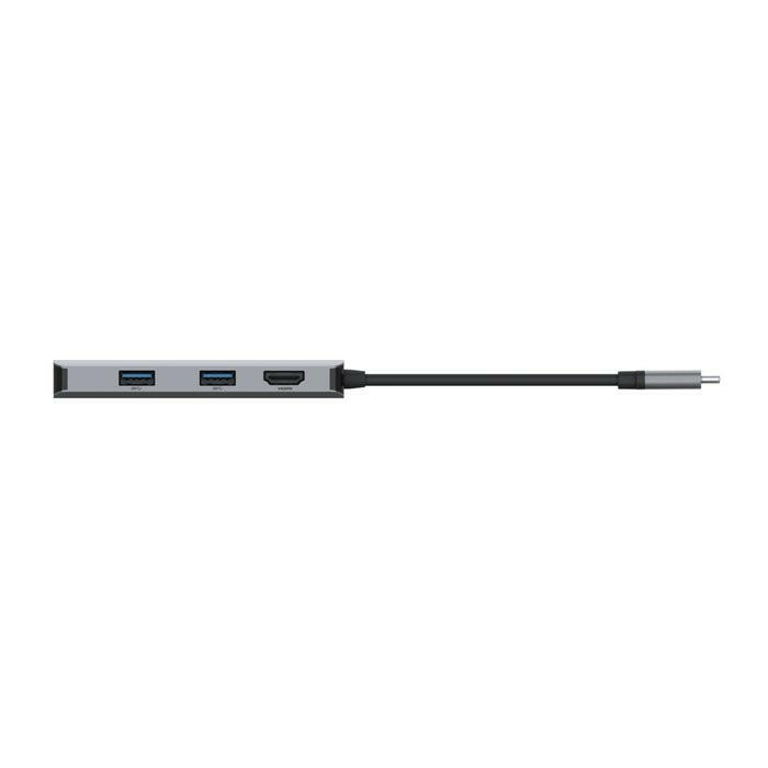 Xtorm USB naar USB-C Hub (grey) - XC011.