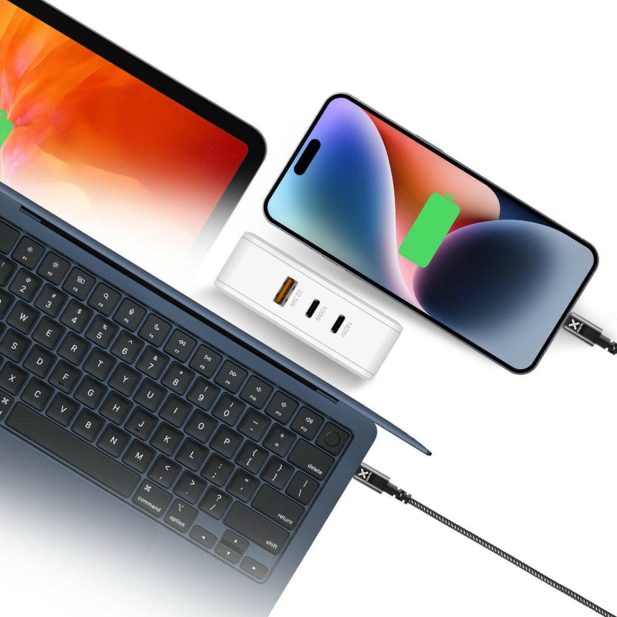 Xtorm Xtorm 140W GaN Charger + USB-C PD Cable - XVC2140