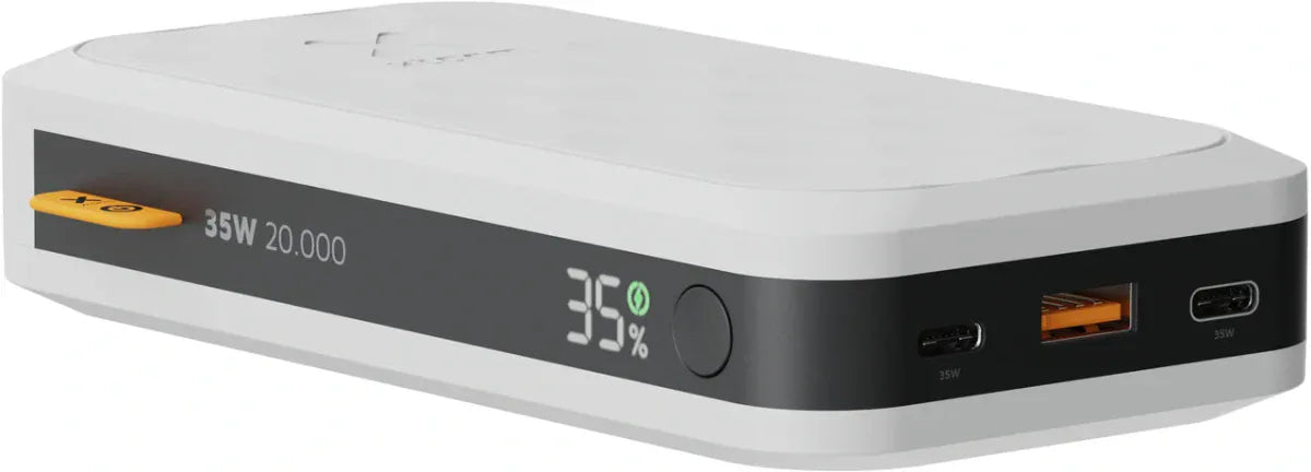 Xtorm Xtorm 35W Fuel Series Powerbank 20.000 mAh - White - FS5200