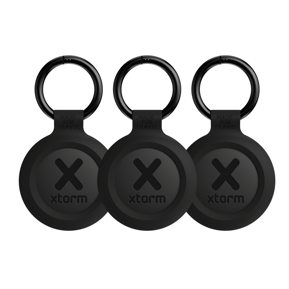 Xtorm Xtorm TravelTag 3-Pack Zwart (iOS & Android) XTAG2GA11-3PACK