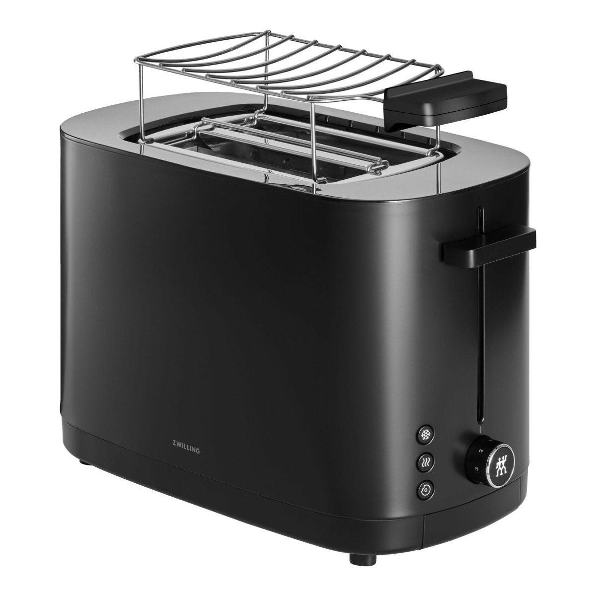Zwilling Zwilling Enfinigy Broodrooster met bun warmer 2/2 zwart